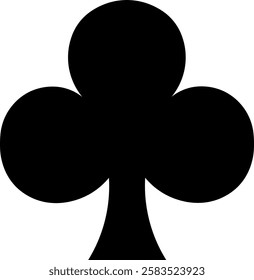 This is an illustration of a clover icon (club mark).