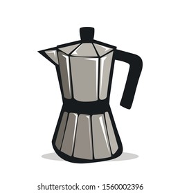 This is an illustration of a coffee machine