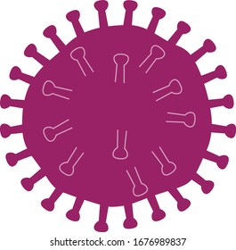 This is a illustration of coronavirus disease (COVID-19)