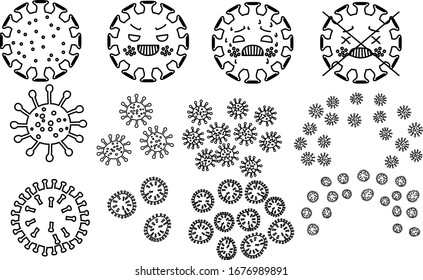 This is a illustration of coronavirus disease (COVID-19)