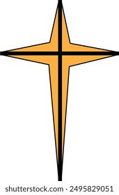 This is an illustration of a cross.