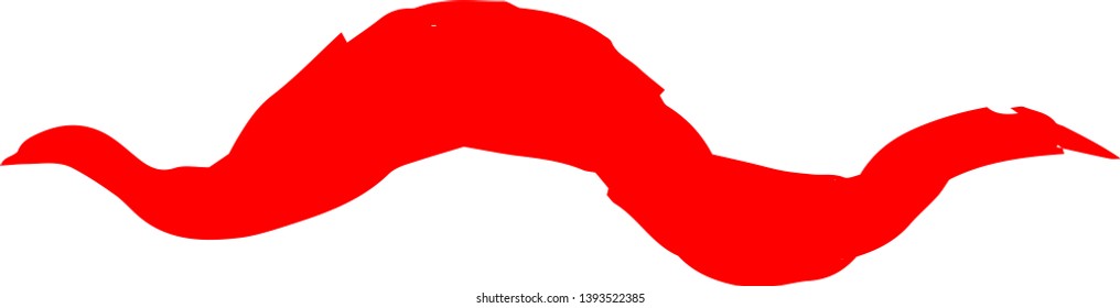 This is an illustration of the curved line.