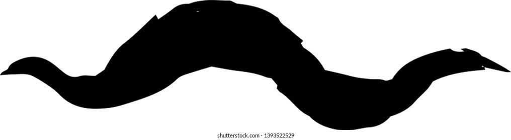 This is an illustration of the curved line.