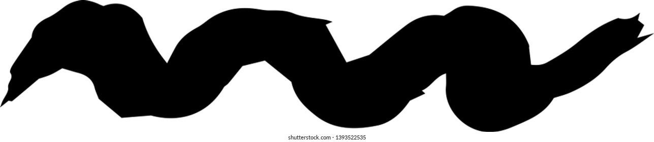 This is an illustration of the curved line.
