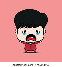 This illustration depicts the mascot of the human character. This illustration can be used in various needs, both it is for commercial, educational and personal needs.