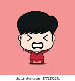 This illustration depicts the mascot of the human character. This illustration can be used in various needs, both it is for commercial, educational and personal needs.