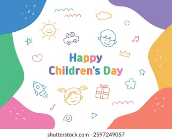 This is an illustration design for Children's Day.