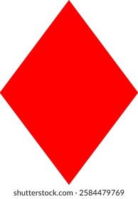 This is an illustration of a diamond icon (playing card mark).