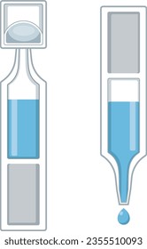 This is an illustration of disposable artificial tears.
