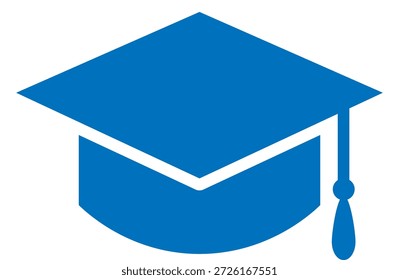 Esta é uma ilustração de um ícone de chapéu de médico (marca mortarboard).