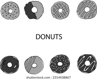 This is an illustration of donut frame.