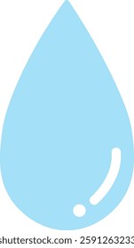 This is an illustration of a drop mark (water drop icon).