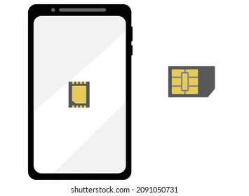 This is an illustration of a dual SIM.