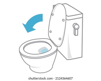 トイレ レバー のイラスト素材 画像 ベクター画像 Shutterstock