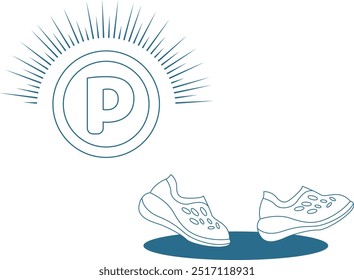 This is an illustration of exercise and activities
