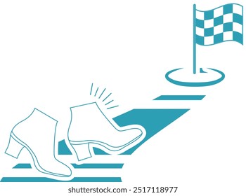 This is an illustration of exercise and activities