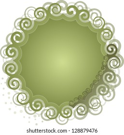This is illustration of floral background