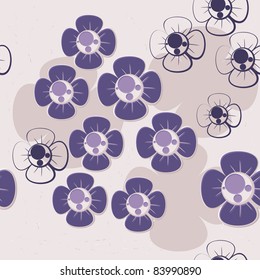 This is illustration of  a Floral seamless pattern