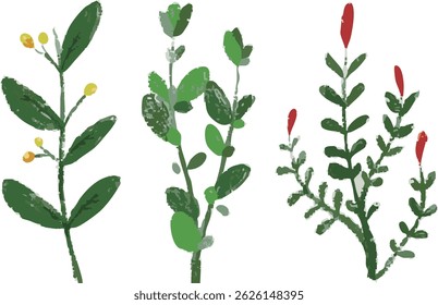This is an illustration of a flower drawn with a touch of watercolor. You can use it for a clean design or a gorgeous taste.