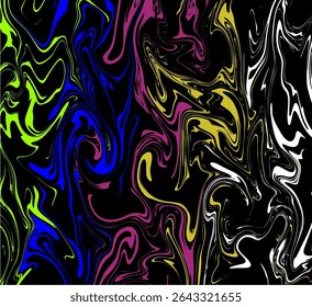 This illustration of four colors can be used as a design for floor ceramics, wall decorations, and templates.