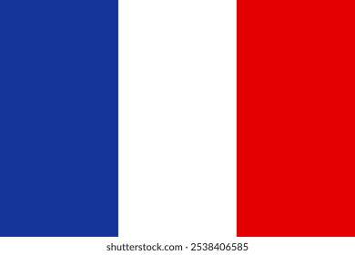 This is an illustration of the French flag (tricolor).