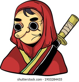 this is illustration of The Funny Ninja, you can use this artwork for merchandise, sticker, tshirt, poster, canvas art, printout art, and more.

Choose enhanced License for more profit.