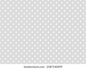 This is an illustration of a gray and white dot pattern background.