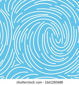 Dies ist eine Illustration der handgemalten, einfachen Linienmuster-Variation 