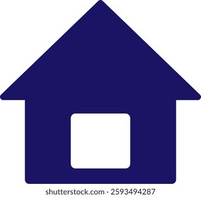 This is an illustration of the home icon (house mark).