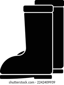 This is an illustration of an icon of boots.
