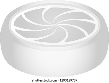 This is an illustration of Japanese candy called Kyoame.