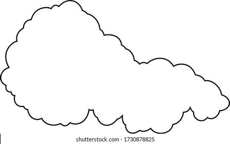 This is a illustration of Japanese clouds 
