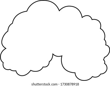 This is a illustration of Japanese clouds 