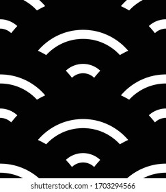 This is a illustration of Japanese pattern of waves 