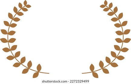 Dies ist eine Illustration eines Lorbeerzeichens für Ranking.