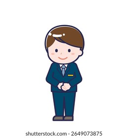 This is an illustration of a man's "CA".