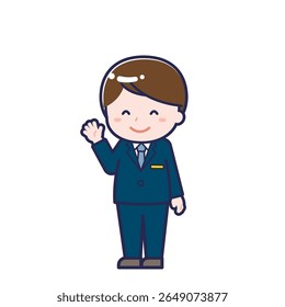 Esta es una ilustración del "CA" de un hombre.