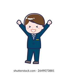 This is an illustration of a man's "CA".