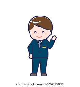 This is an illustration of a man's "CA".