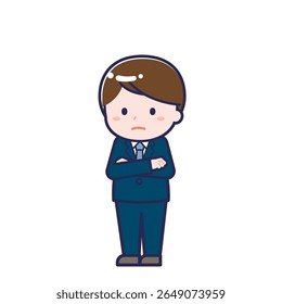 Esta es una ilustración del "CA" de un hombre.
