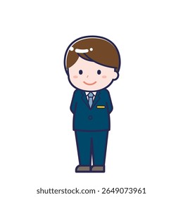 This is an illustration of a man's "CA".