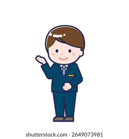 This is an illustration of a man's "CA".