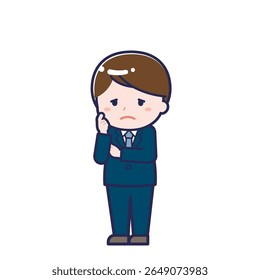 This is an illustration of a man's "CA".