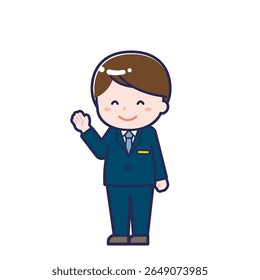 This is an illustration of a man's "CA".