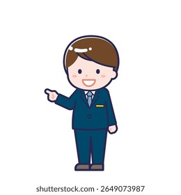 This is an illustration of a man's "CA".