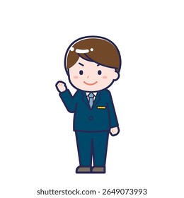 This is an illustration of a man's "CA".
