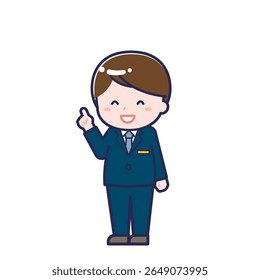 This is an illustration of a man's "CA".
