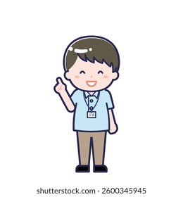 This is an illustration of a man's "caregiver".