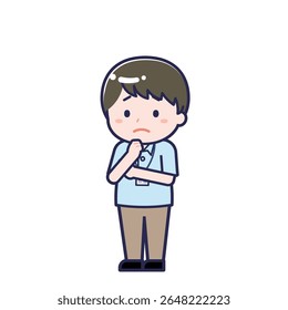 This is an illustration of a man's "Caregiver".