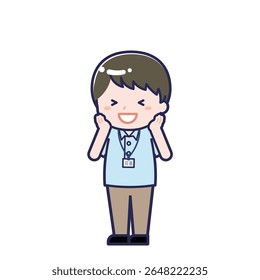 This is an illustration of a man's "Caregiver".